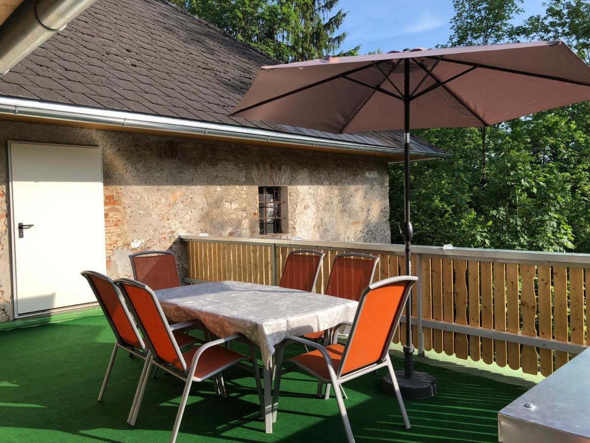 Ferienwohnung Klampfermuehle Vorchdorf Bagian luar foto
